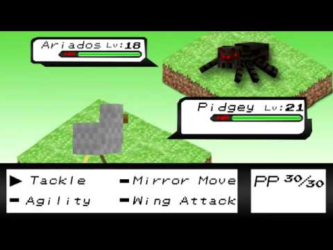 #Minecraft Pokemon Battle [Minemon Battle?]