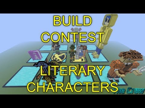 Minecraft Build Contest - Literary Characters