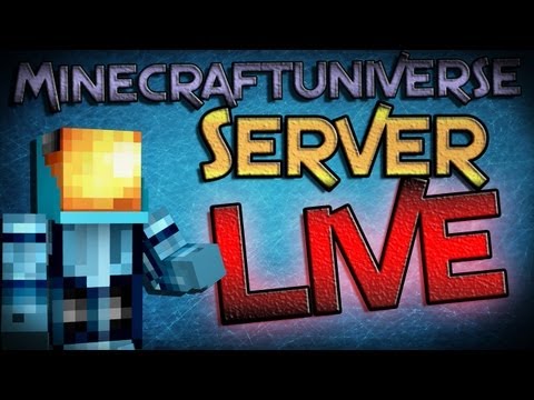 MinecraftUniverse Server Livestream 2 w/ Austin and Fans!