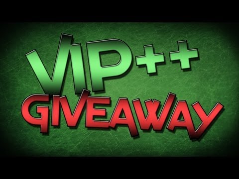 VIP++ Giveaway on MinecraftUniverse's Server!