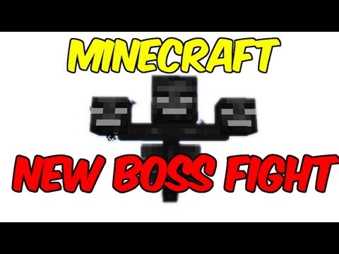 #Minecraft 1.4: *NEW* Wither Boss FIGHT!!