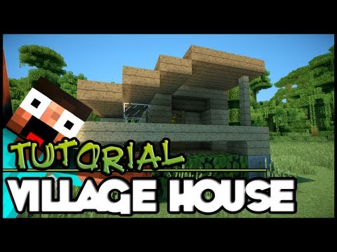 Minecraft Tutorial HD: Simple Village House