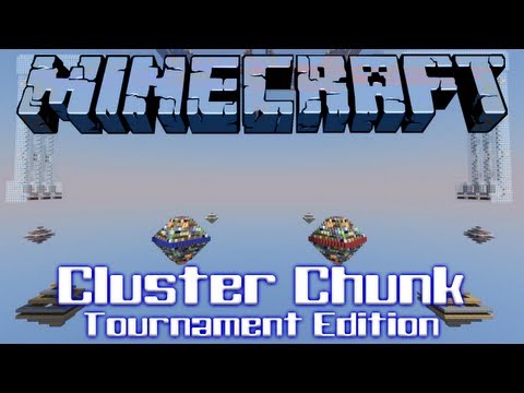 Cluster Chunk PvP With Etho Skitscape & Three-Two