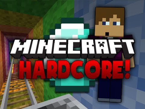 Hardcore Minecraft: Episode 68 - Rainbow Train Station!