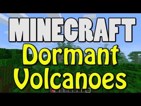 Minecraft Map Seed - Dormant Volcanoes (and Ruins, Ravines, Mine Shafts)