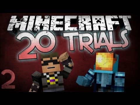 Minecraft: 20 Trials w/ SkyDoesMinecraft - Part 2