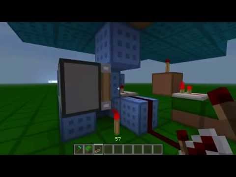 #Minecraft 1.3: How to open a door with a hoe TUTORIAL