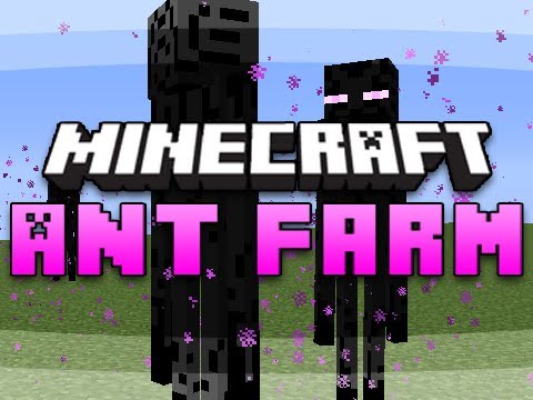 Extreme Ant Farm Survival: Episode 8 - Improved Enderman Spawner!