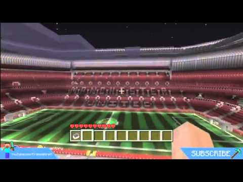 #Minecraft Old Trafford Football Stadium Build [XBOX 360]