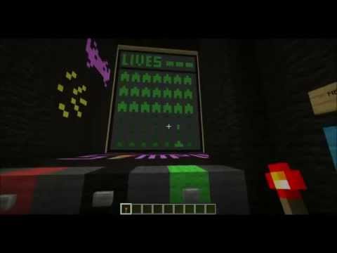 #Minecraft Space Invaders Mini Game