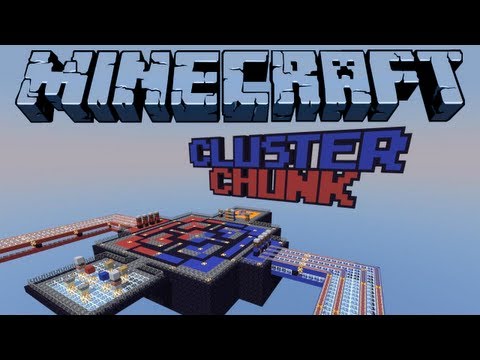 Cluster Chunk PvP With MrPixelTech SurvivinMinecraft & Tsubaimomo