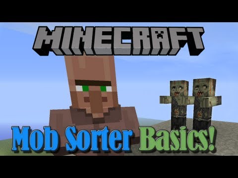 Mob Sorter Basics - Minecraft 1.3.2