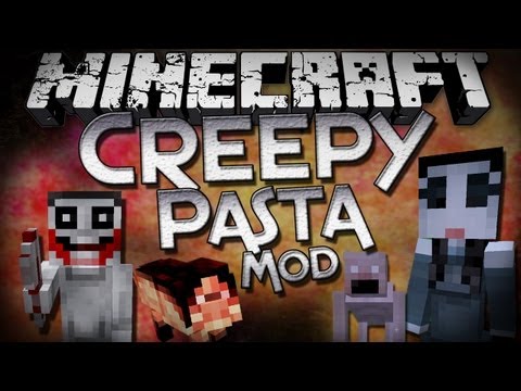 Minecraft Mod Showcase: CreepyPastaCraft Mod - SCARY NEW MOBS!