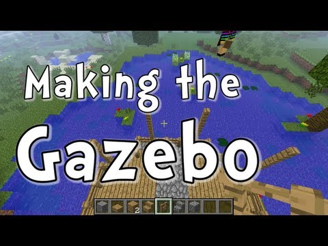 Building the Minecraft Anniversary Gazebo (with MomCAM)