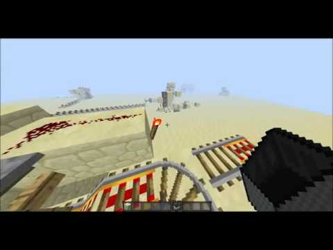 #Minecraft Fastest Automatic Mine Cart Arrival System