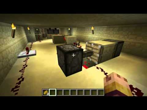 #Minecraft Hidden Chest and Dispenser TUTORIAL