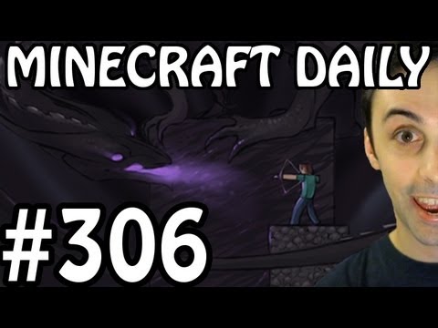 MINECRAFT DAILY 28/09/12 (306) - Cube Control! Tough Luck! Blink!