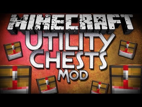 Minecraft Mod Showcase: Utility Chests Mod - A Different Way to Store!