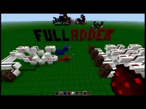 #Minecraft Understanding ADDERS & BINARY