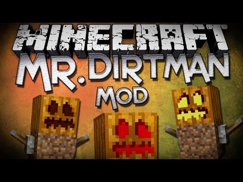 Minecraft Mod Showcase: Mr. Dirtman Mod - Unleash the Beast!