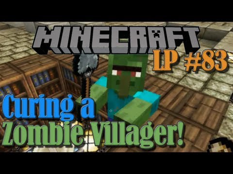 Curing a Zombie Villager - Minecraft LP #83