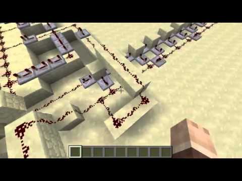 #Minecraft Redstone Death Machines - Fireball Corridor