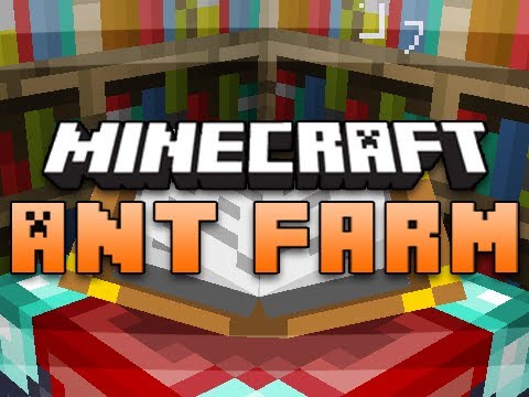 Extreme Ant Farm Survival: Episode 18 - Best Enchanted Sword Ever! [Minecraft Map]