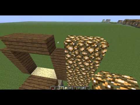 #Minecraft 1.3: 3x3 Cheater Door TUTORIAL