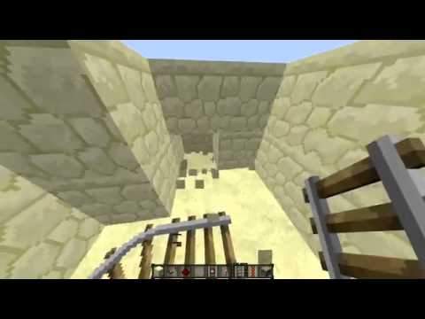 #Minecraft: Mine Cart as a KEY TUTORIAL