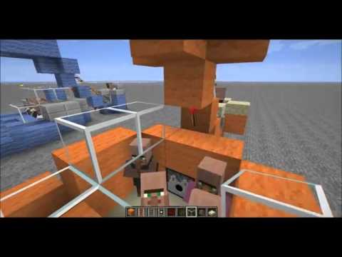 #MINECRAFT 1.4: Infinite Villager Breeding Machine