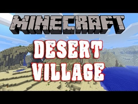 #MINECRAFT Desert Village Build Showcase