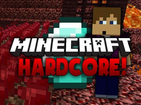 Hardcore Minecraft: Episode 82 - Nether Cart System!