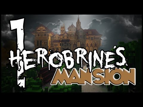 Herobrine's Mansion w/ Uberagon - Part 1 - Scary Hairy Larry!