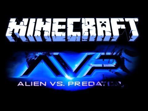 Minecraft - Aliens vs Predator Mod