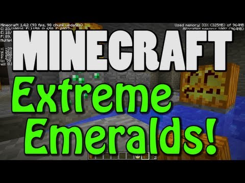 Minecraft Map Seed - Extreme Emeralds (Scavenger Hunt Challenge!)