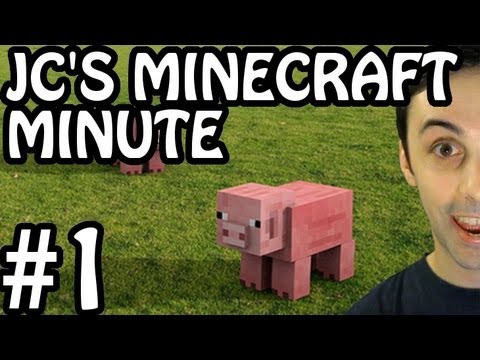 JC'S MINECRAFT MINUTE (001) - 1.4.4 Pre-release! Minecraft Gift Cards! Skrillex at Minecon!