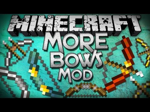 Minecraft Mod Showcase: More Bows Mod - Ender, Blazing, Legia, and More!