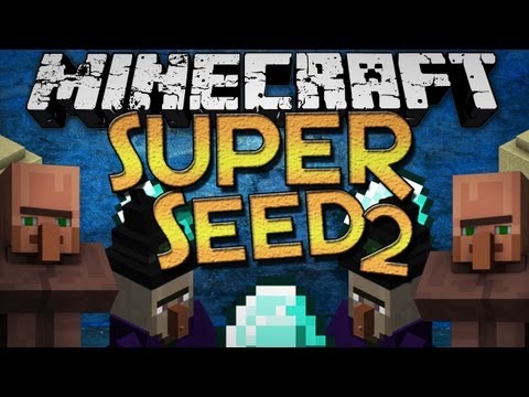 Minecraft: SUPER Seed 2 - 3 Witch Huts, 3 Temples, Mineshaft at Spawn, and More!