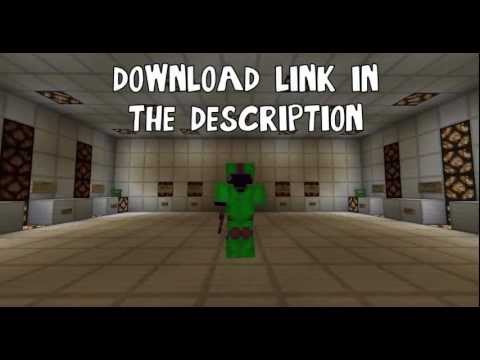 #MINECRAFT 1.4 Zombie Slaughterhouse Survival Map w/DOWNLOAD